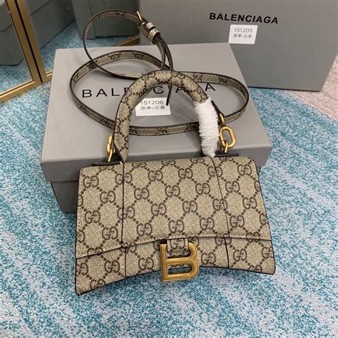 gucci and balenciaga bag